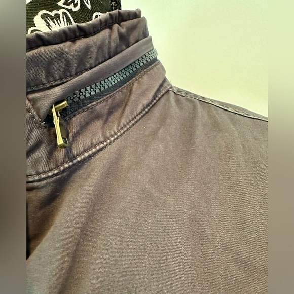 H&M dark blue cargo jacket with zippered hood - Picture 5 of 12